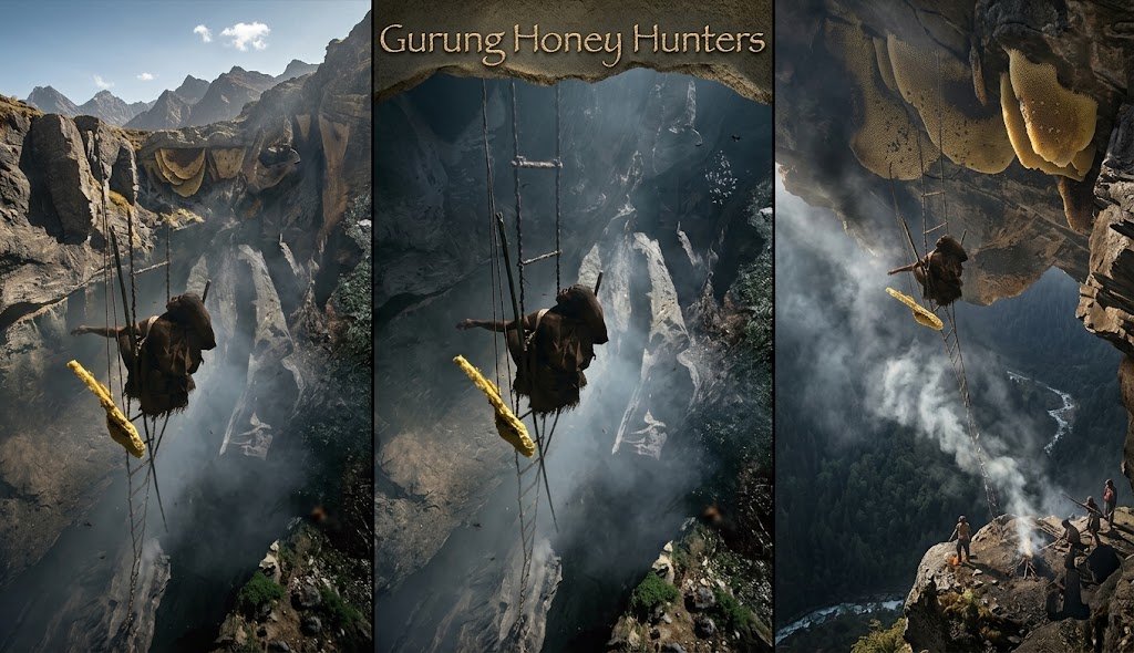 Gurung Honey Hunters