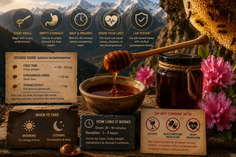 Mad Honey Dosage