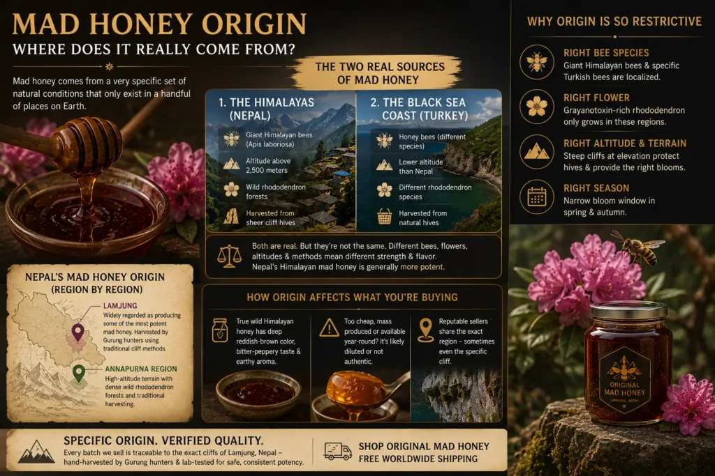 Mad Honey Origin