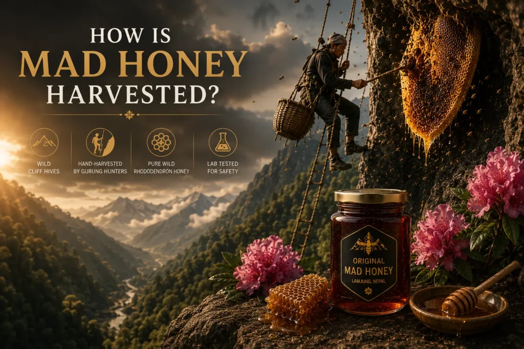 Mad Honey Harvested