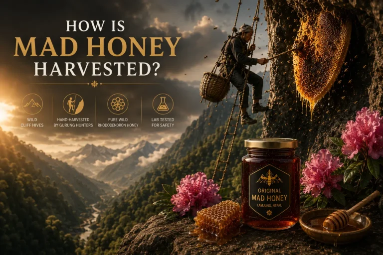 Mad Honey Harvested