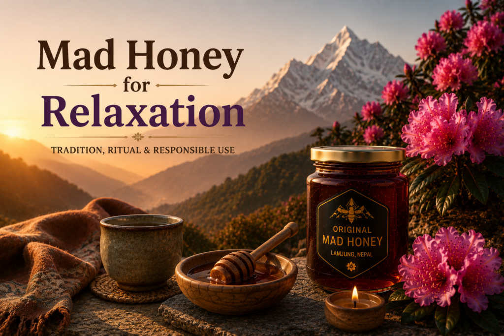 Mad Honey for Relaxation: Tradition, Ritual, and Responsible Use