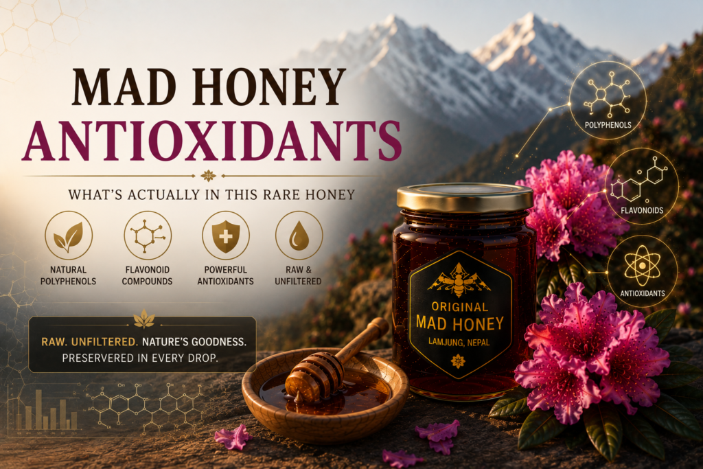 Mad Honey Antioxidants: What’s Actually in This Rare Honey